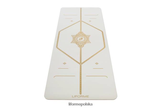 Liforme białe złoto magiczna mata do jogi maty do jogi ZRB00R10 - Image 1