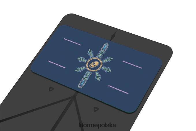 Liforme błękit zmierzchu kosmiczny księżycowy pad do jogi kolekcja ZRB00R79 - Image 4