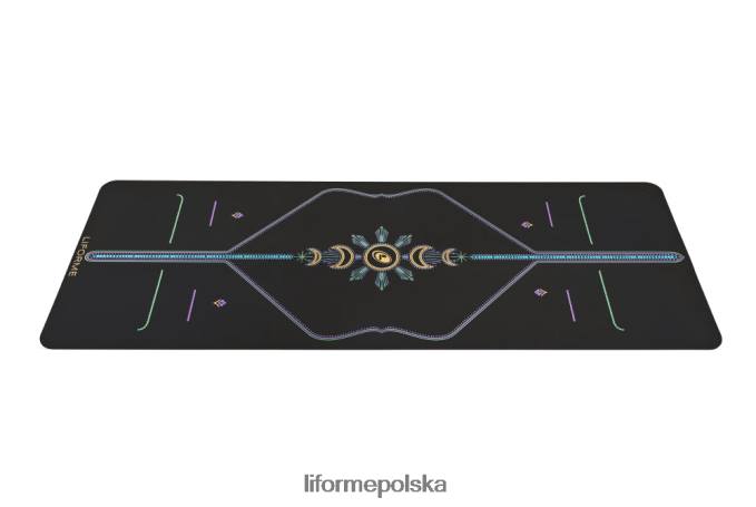 Liforme czarny kosmiczna mata do jogi księżyca maty do jogi ZRB00R4 - Image 2