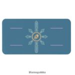 Liforme niebieski kosmiczny księżycowy pad do jogi kolekcja ZRB00R83