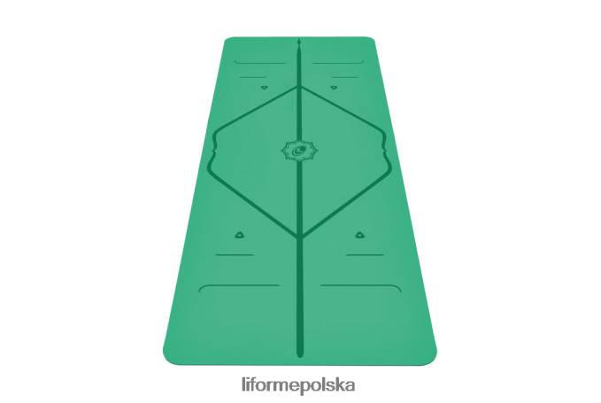 Liforme zielony Klasyczna mata do jogi dla dzieci maty do jogi ZRB00R73 - Image 1